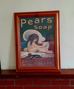 Vintage Pears' Soap Framed Print - Classic Advertising Artwork