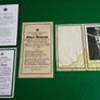 WWII German Death Card (Sterbebilder) Collection - Set of 4 Image 2