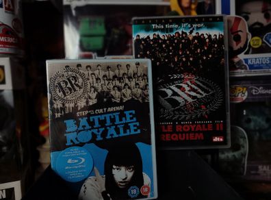 Battle Royale (Brand New and Sealed) + Battle Royale II  Requiem ! Japanese Horror ! Anime !