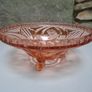 Vintage pink glass bowl Image 6