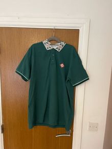 Casablanca Laurel Classic Polo Shirt Green