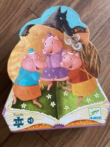 Jigsaw Djeco 3 Little Pigs