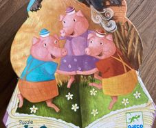 Jigsaw Djeco 3 Little Pigs