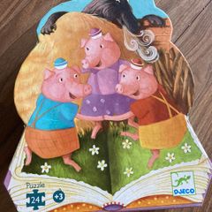 Jigsaw Djeco 3 Little Pigs