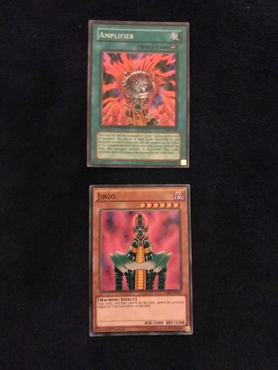 yugioh Jinzo & Amplifier (1st edition)
