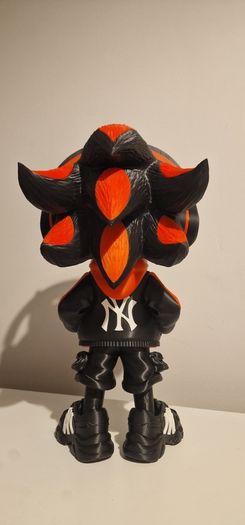Shadow the Hedgehog Urban Vibes - 3D Fan Art Print (46cm)