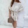 Cream dress Image 6