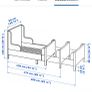 IKEA Busunge Extendable Toddler Bed - Pink Image 3
