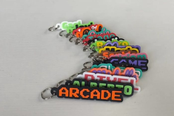 Customisable keyrings