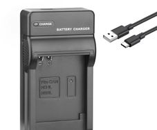 NB-4L / NB-5L USB Battery Charger for Canon - Universal LED Charger - 01111