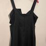 TRENDYOL Black Woven Cut Out Detail Side Split Maxi Size 14! Image 9