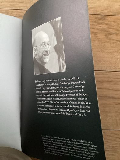 Books. "POSTWAR"  History of Europe Since 1945 by Tony Judt