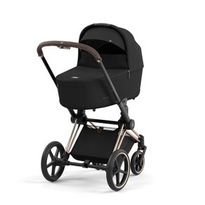 Cybex Priam Pushchair & Carry Cot - Rosegold/Sepia Black