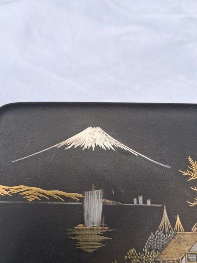 Damascene Komai 24kgold Inlay Meiji Period Case