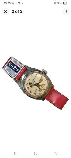 1940s mickey mouse watch