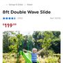 8ft Double Wave Slide Image 3