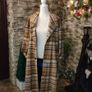 Reclaimed Vintage inspired duster coat in check  Oversized fit Size medium but would fit Large To fit a size 40 inch chest in men's  Size 16 in women's  Fully lined Perfect condition Very retro Image 2