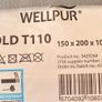 WELLPUR GOLD T110 King Mattress Topper with 10cm Image 2