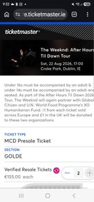 The weekend. Croke park