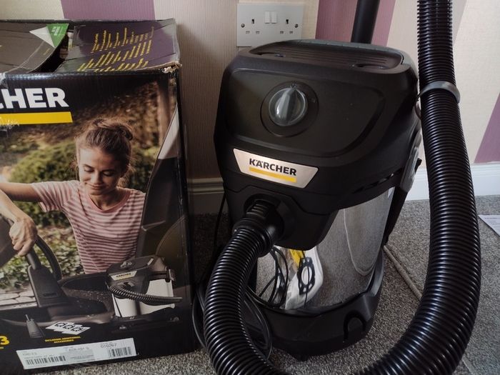 Karcher WD3 1000watt Wet and Dry Vacuum Cleaner