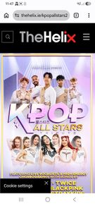 K Pop tickets x 2, Helix 16th Aug at 7pm