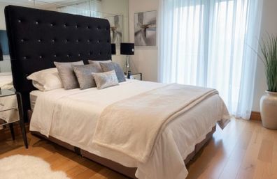 King size bed plus mattress for quick sale