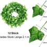 84Ft 12 Pack Artificial Ivy Garland Fake Plants, Vine Hanging Garland, Hanging for Home Kitchen Garden Office Wedding Wall Decor (FREE POSTAGE) Image 2