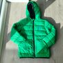 Dunnes Stores green puffer jacket - age 9-10 Image 4
