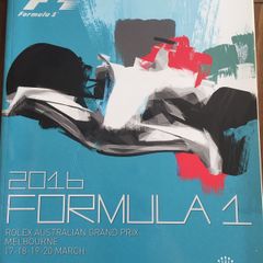 2016 F1 Australian GP Race Programme