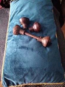 Antique door knobs