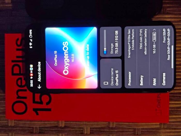 OnePlus 15 16/512GB EU Boxed