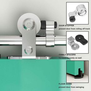 Sliding Door Kit with Hanging Rail Sliding Door System