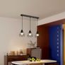 Modern Minimalist Iron Cage 3 Light Pendant Free Delivery) Image 2