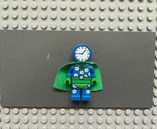 lego super heroes coltlbm27 Clock King, The LEGO Batman Movie, Series 2 minifigure