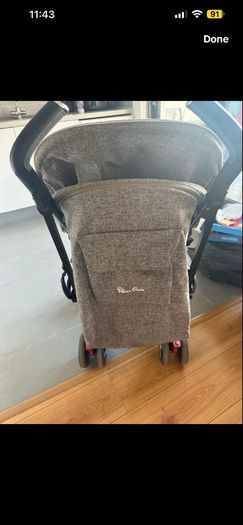 Sliver Cross Reflex stroller