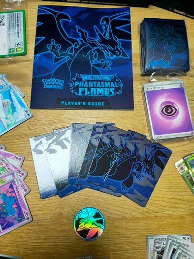 Phantasmal Flames ETBs Open - Full set Holos and base cards