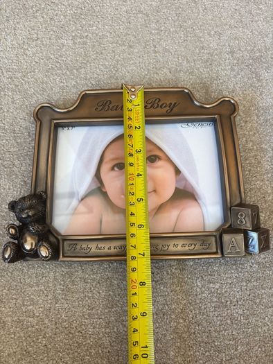 Genesis Fine Arts Cold Cast Bronze Photo Frame