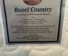 BOORI Cot mattress