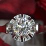 Antique 1940s 1.1ct Diamond Solitaire - Platinum Image 3