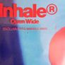Inhaler Open Wide RED MARBLE vinyl Image 2