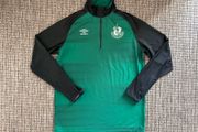Shamrock Rovers long sleeve Umbro training zip top soccer LOI