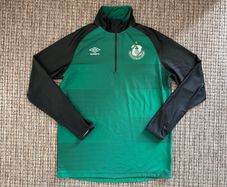 Shamrock Rovers long sleeve Umbro training zip top soccer LOI