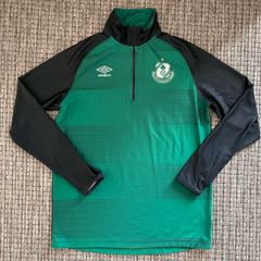 Shamrock Rovers long sleeve Umbro training zip top soccer LOI