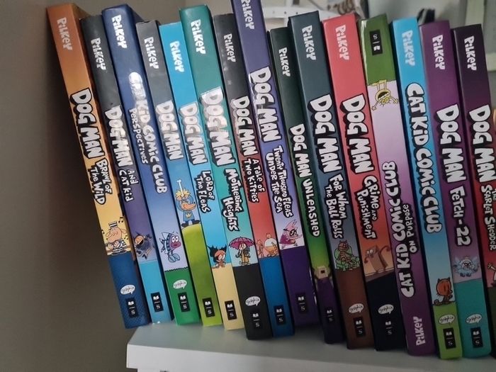 Dog Man 15 book bundle