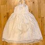 Girls M&S Ivory Dress with Lace (8-9 years) Image 2