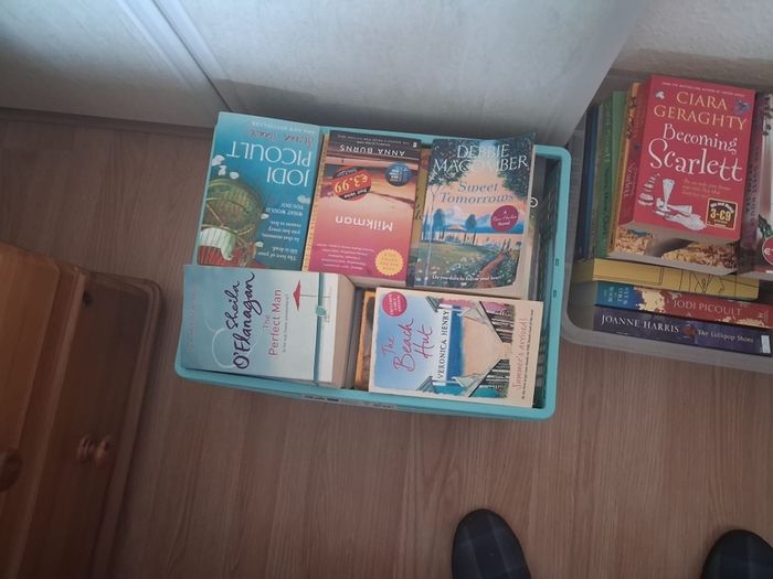 Around 60 books