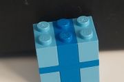 Lego Advent Calendar 2004 - Day 5 item  - Blue Present