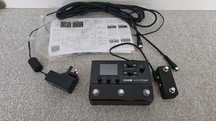 Line 6 Helix Stomp + Mission TT 2 Footswitch