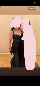 beautiful black debs dress