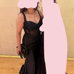 beautiful black debs dress